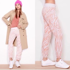 Sundry Zebra Jogger Sweatpants